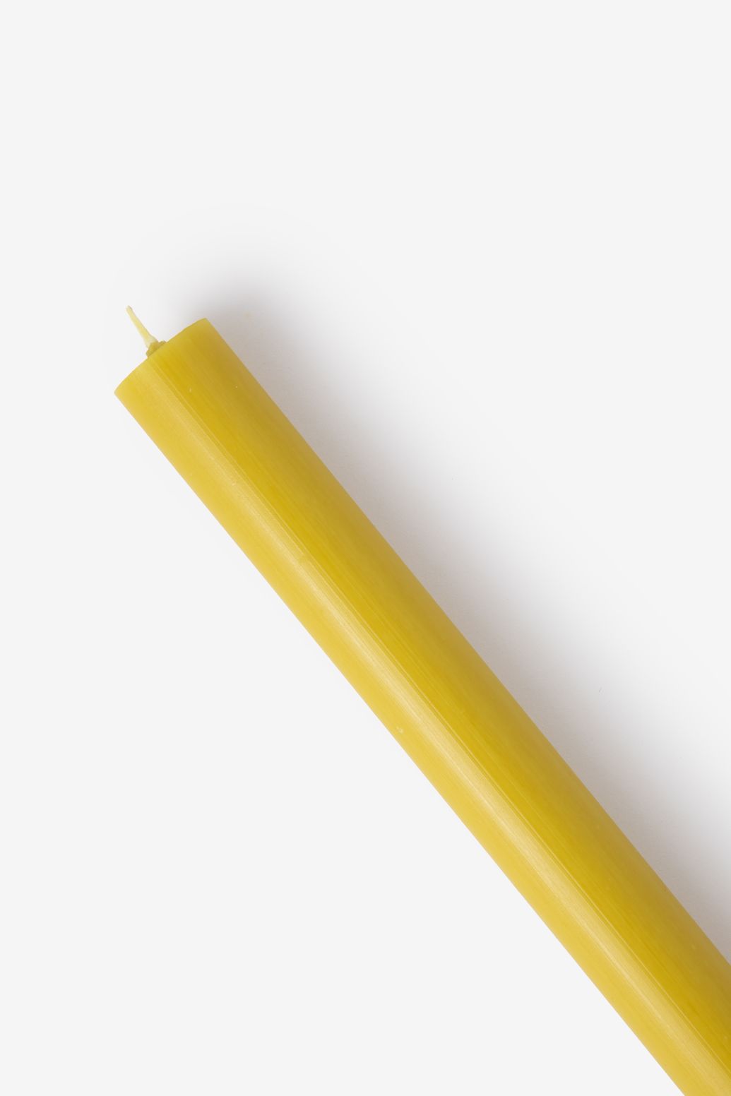 Petites bougies chandelier - jaune