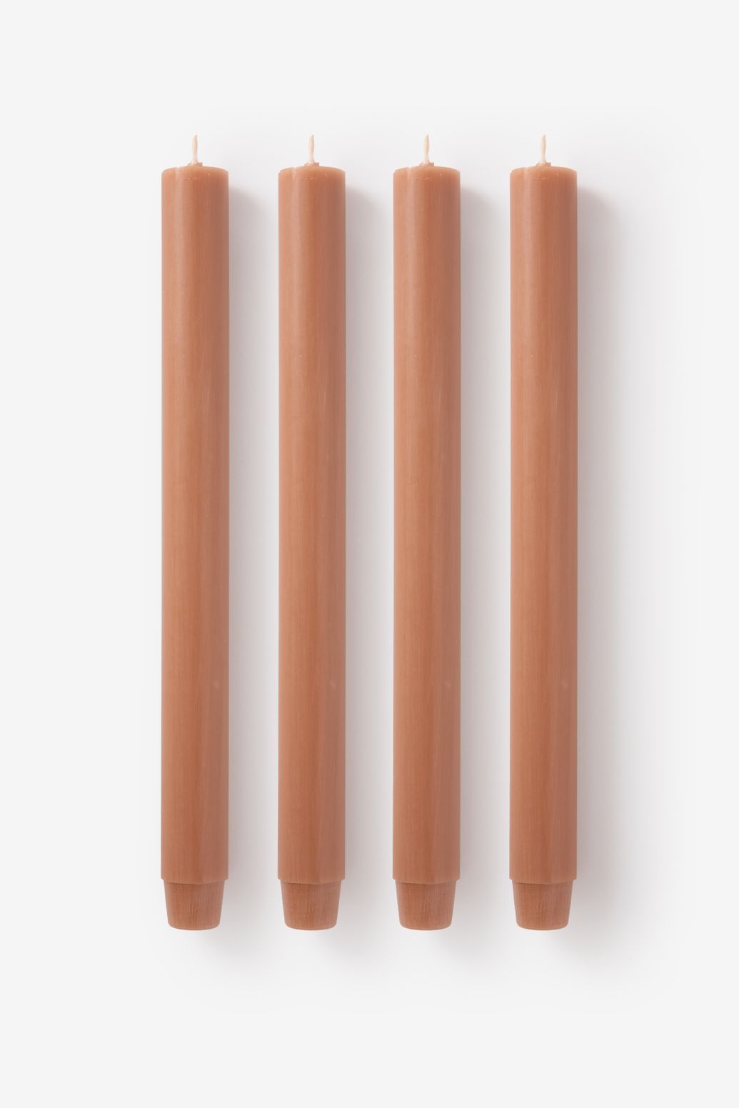 Bougies chandelier Ø 2,6 cm - vieux rose