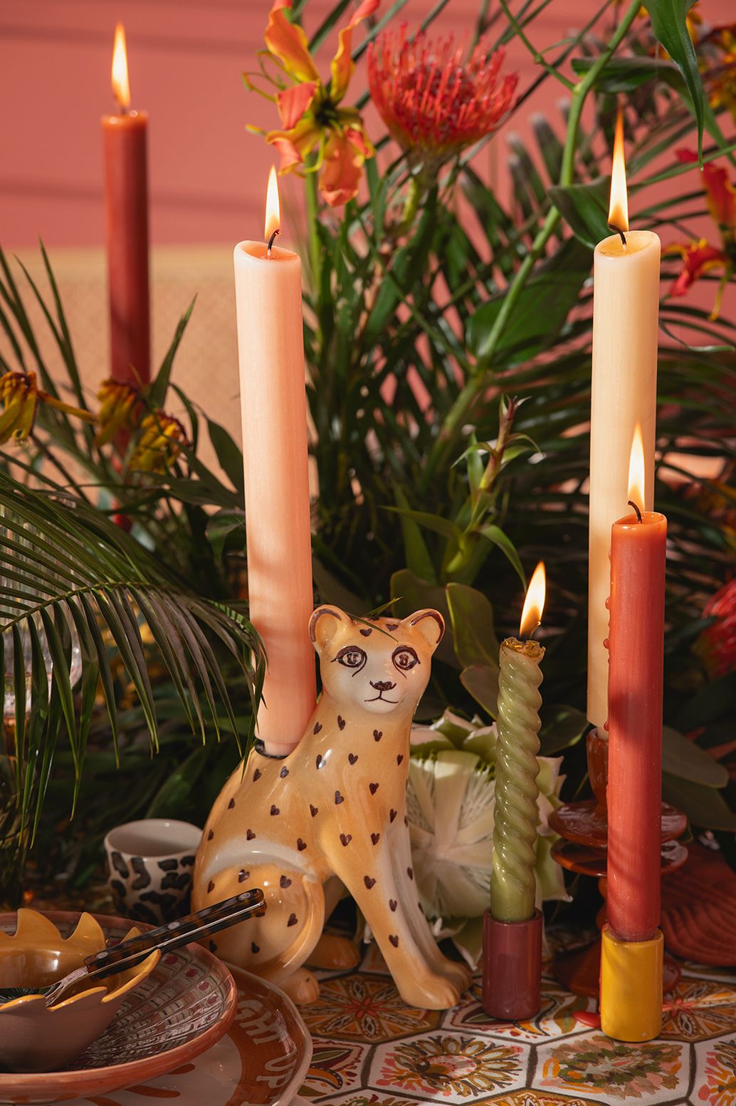 Dinerkaars lichtgeel Ø 3.2 cm