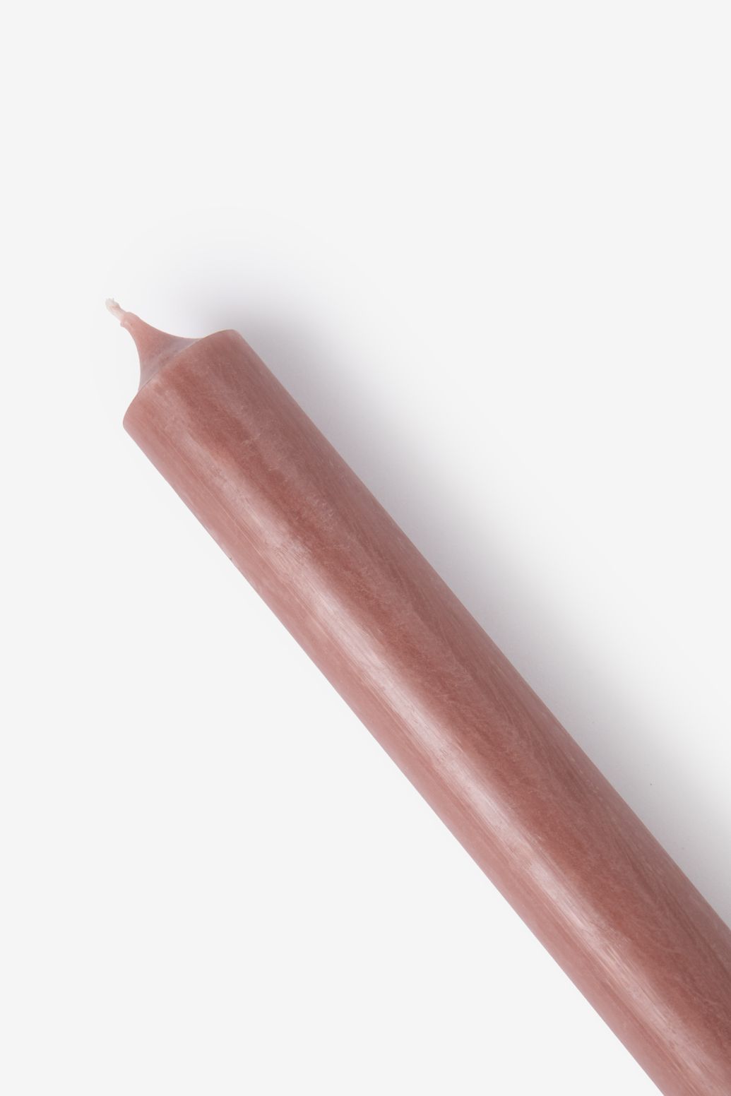 Kerze medium - lachsfarben