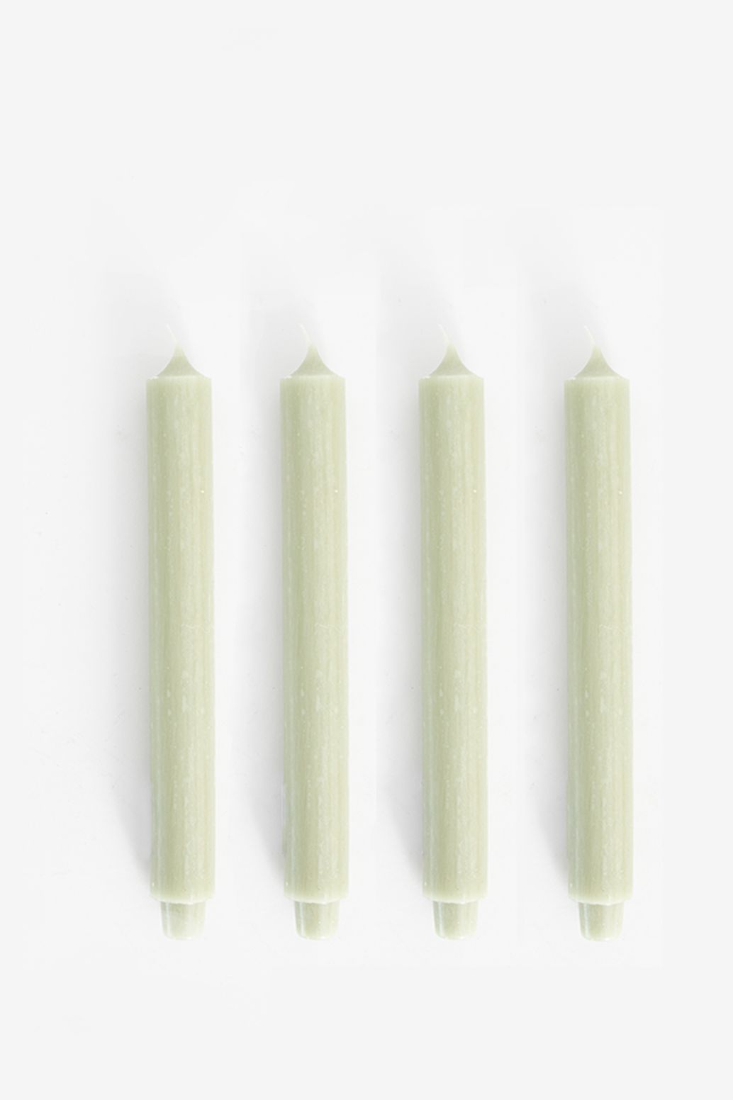 Bougies chandelier medium - gris vert