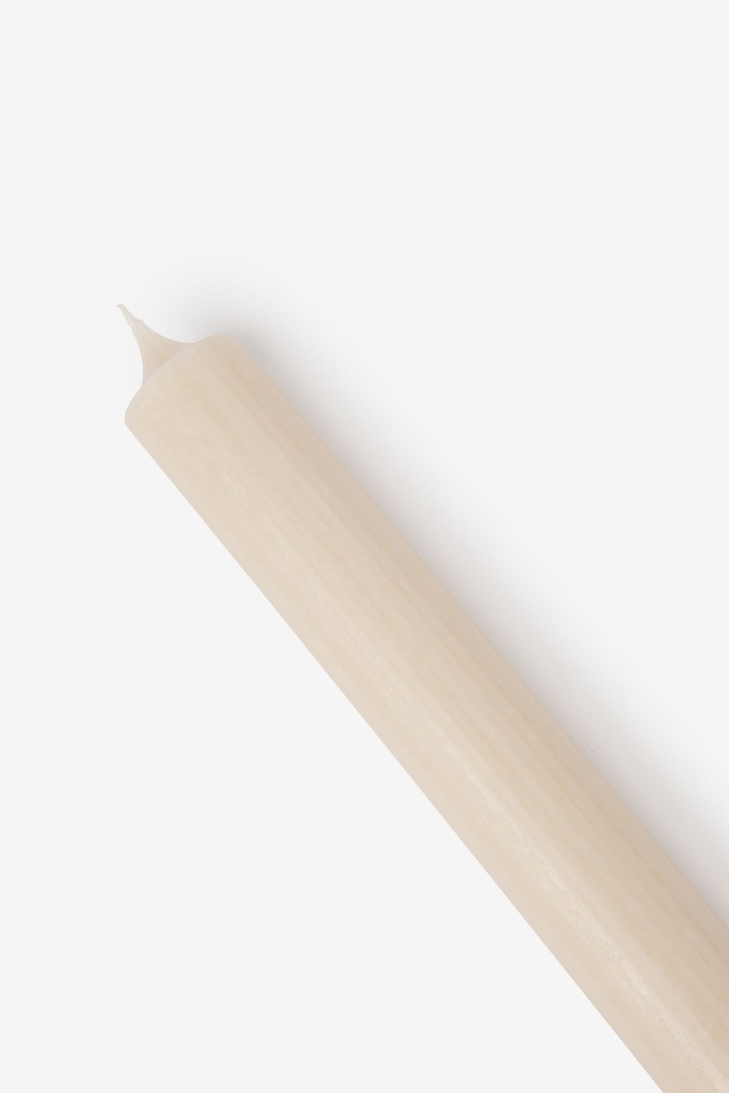 Kerze Ø 3,2 cm - champagner