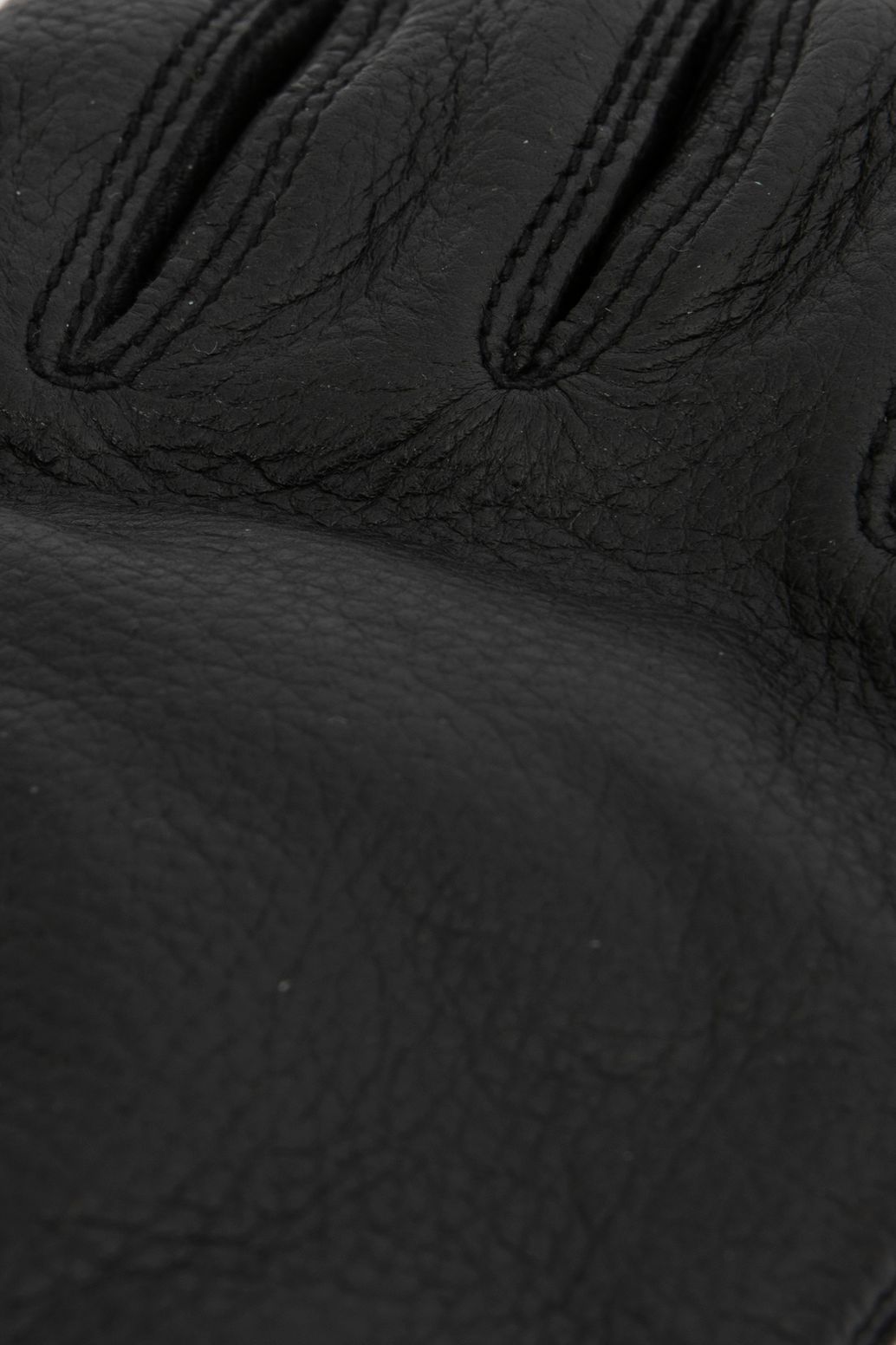 Hestra zwarte handschoenen leer