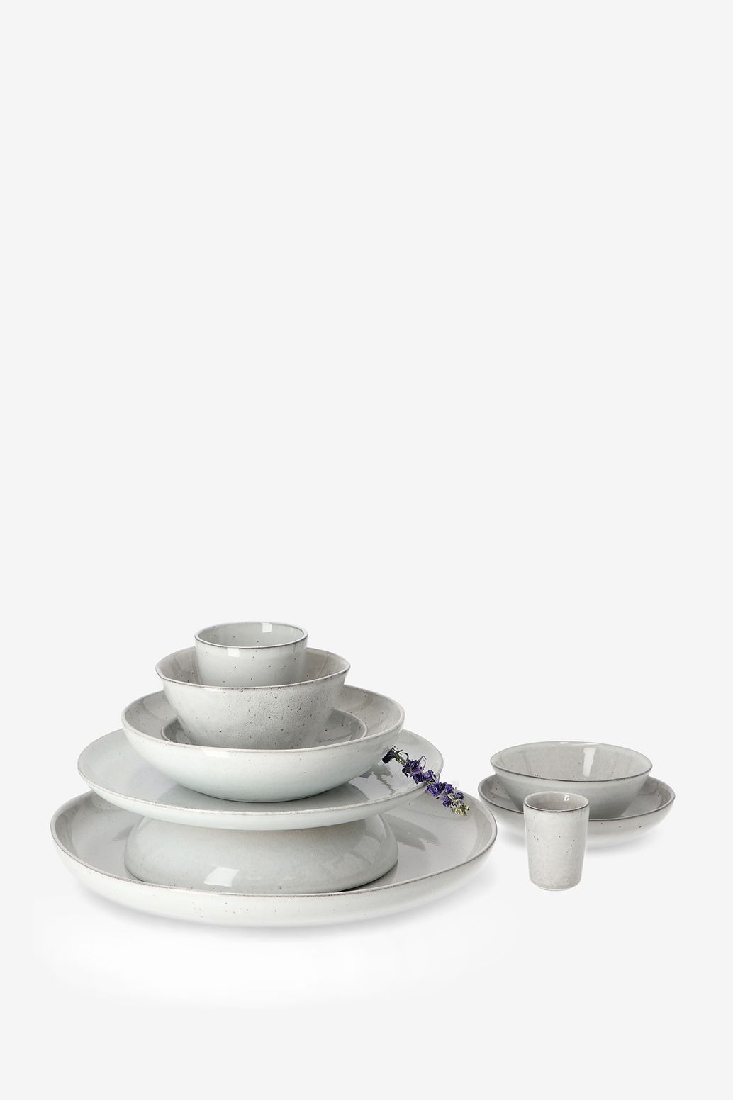 Assiettes à dessert Grey Glaze