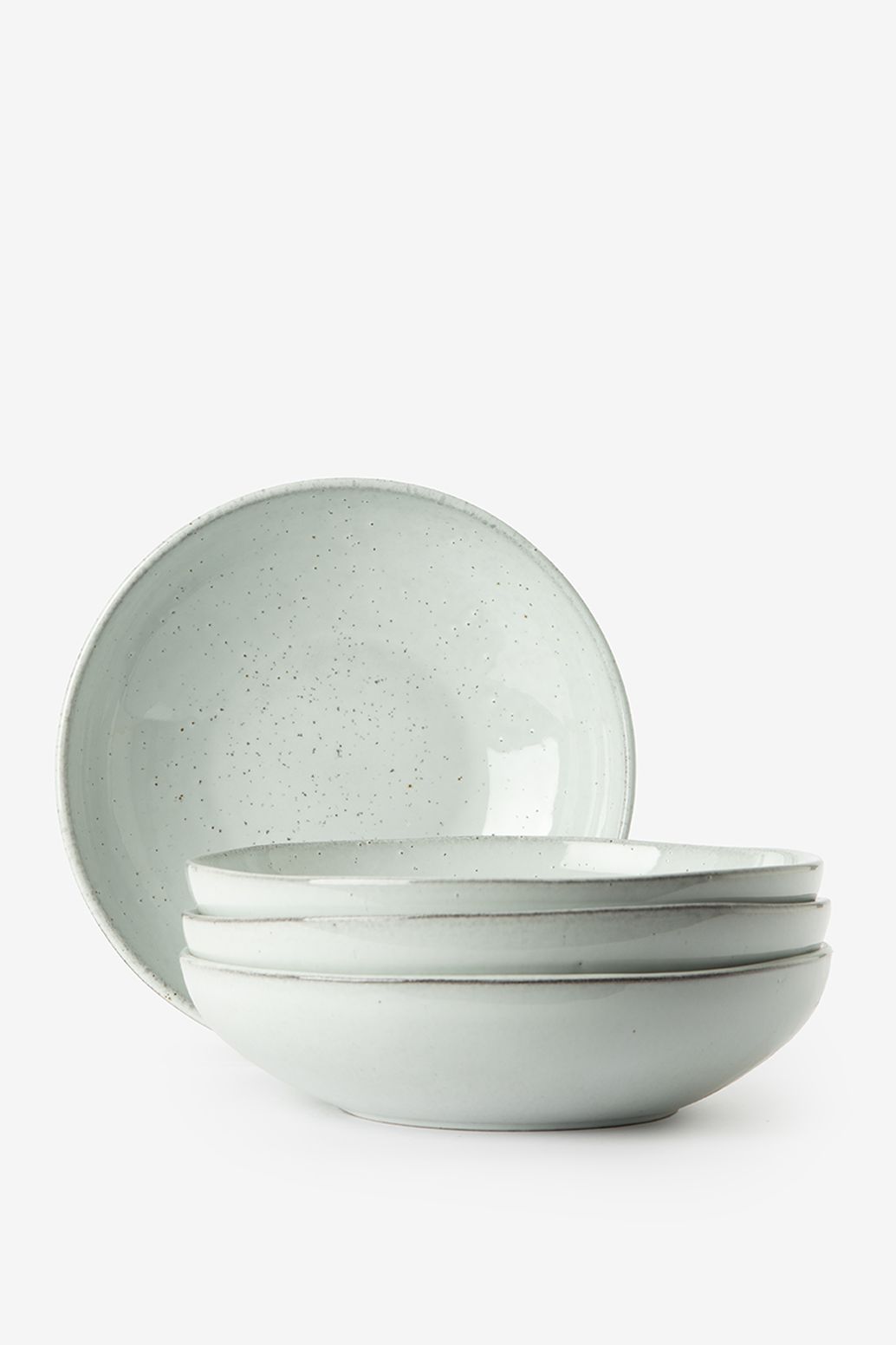 Pasta-Teller Glaze - grau