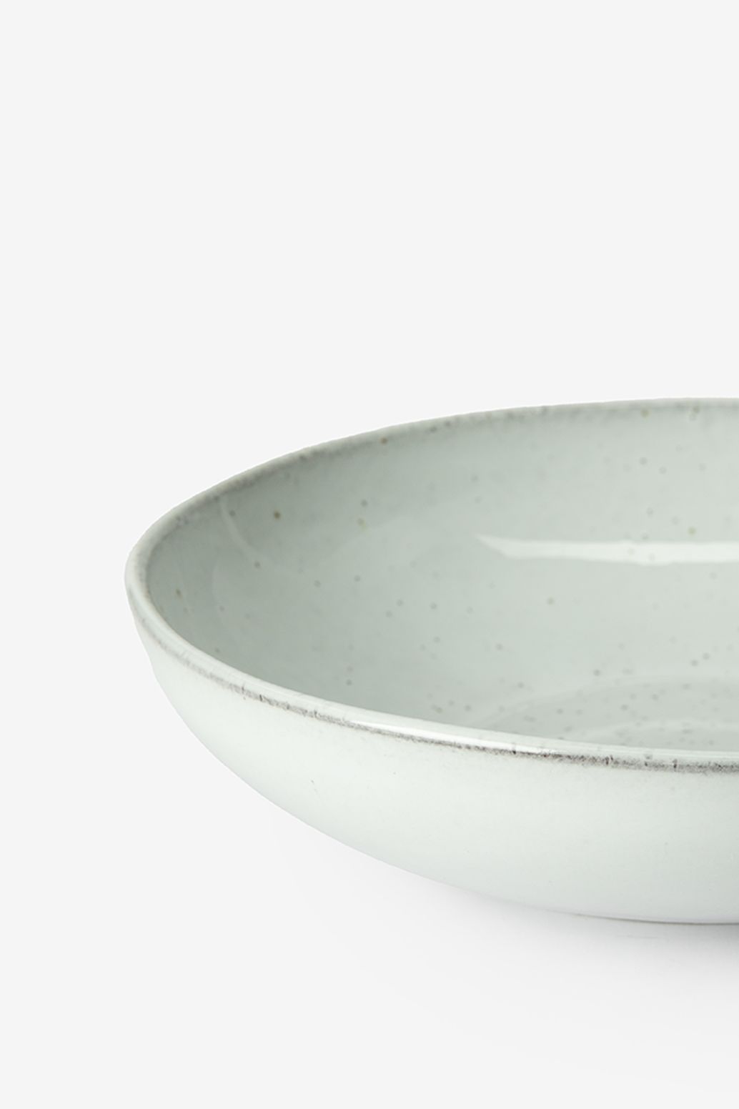 Assiettes à pâtes Grey Glaze