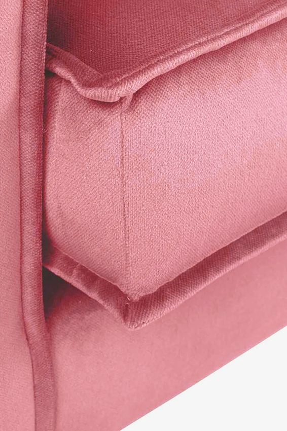 Amsterdam velvet bank 4-zits juke pink