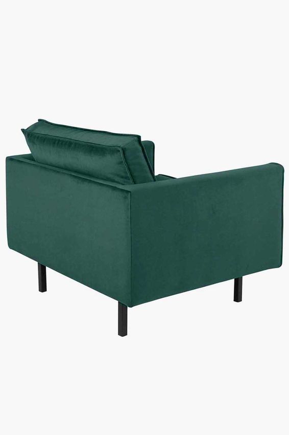 Amsterdam velvet loveseat juke groen