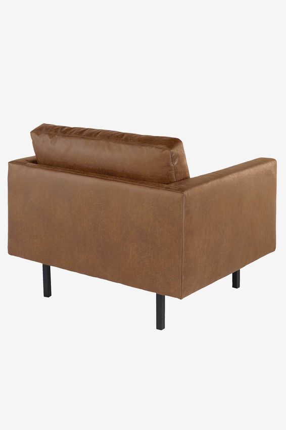 Amsterdam leer clean loveseat bruin