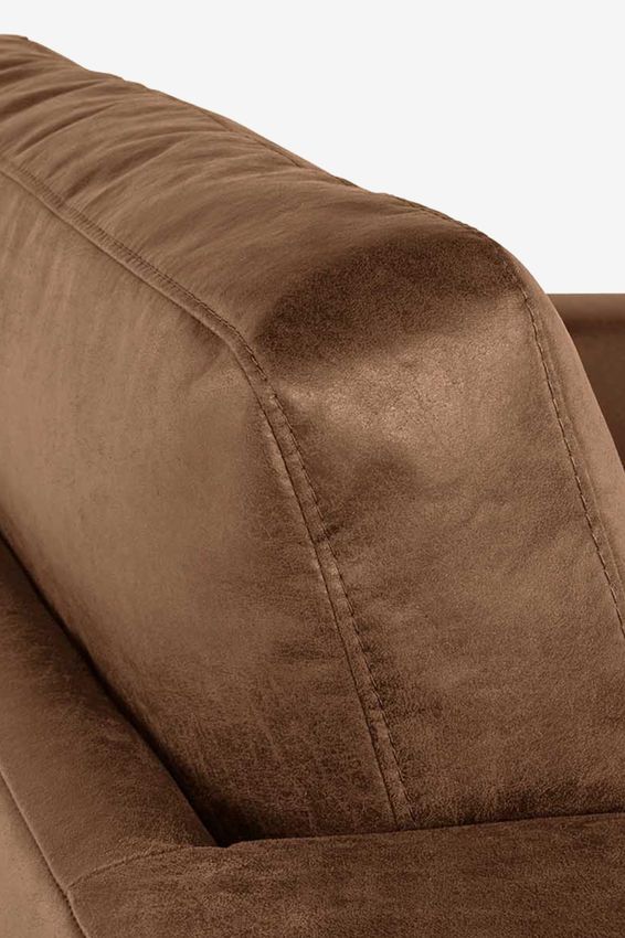 Amsterdam leer clean loveseat bruin