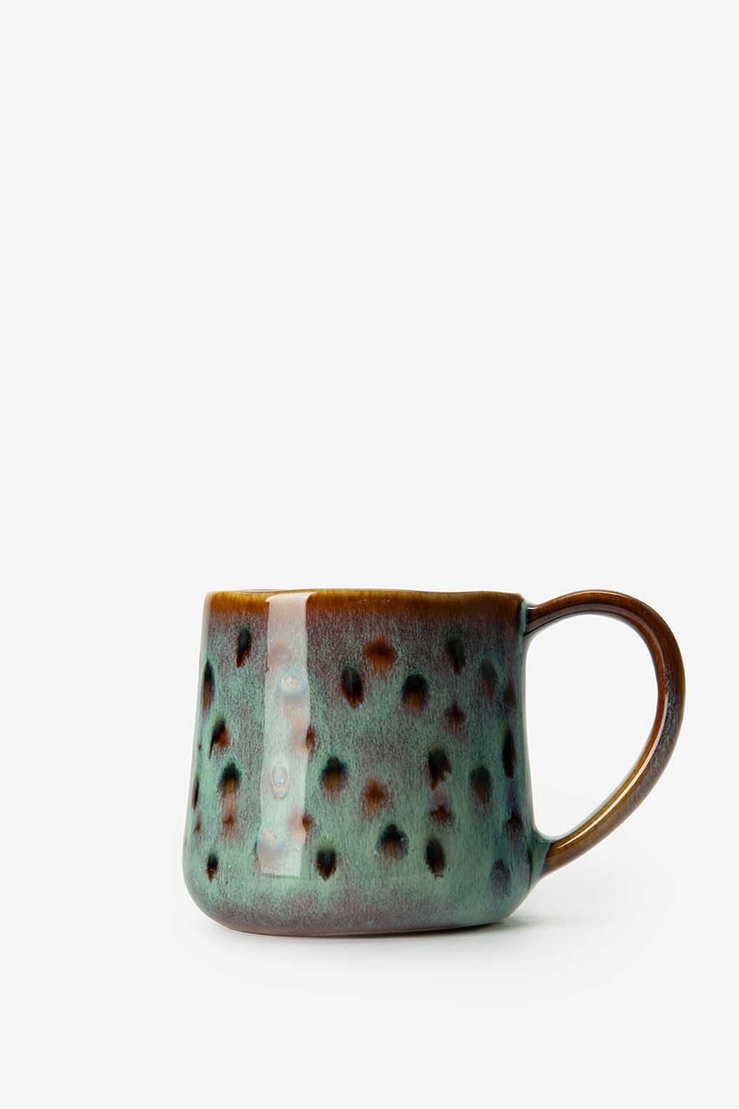 Mugs porcelaine avec anse - bleu