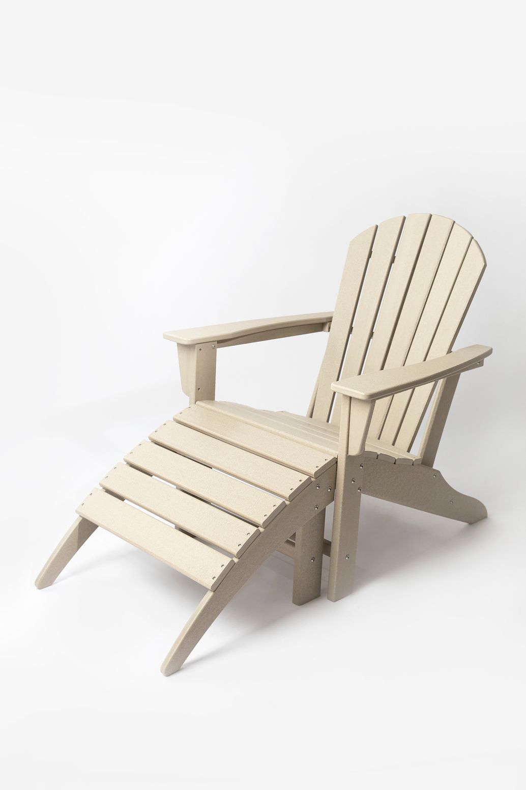 Chaise Fan-back - marron clair