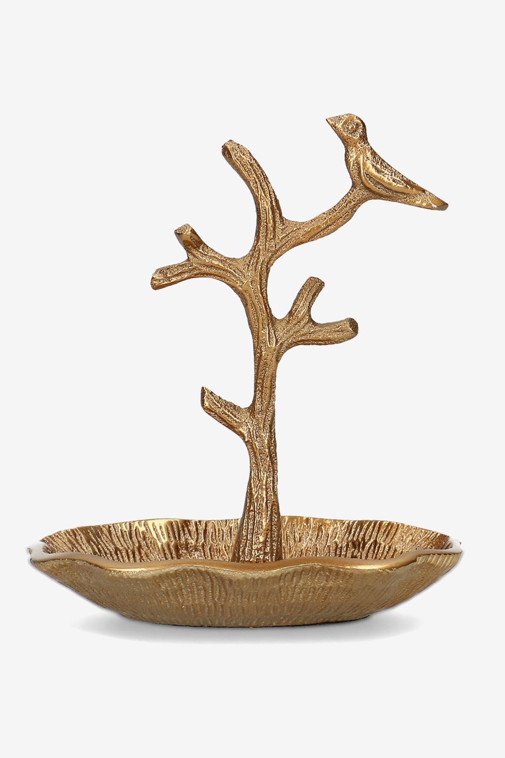 Goudkleurige sieradenhouder boom (klein)