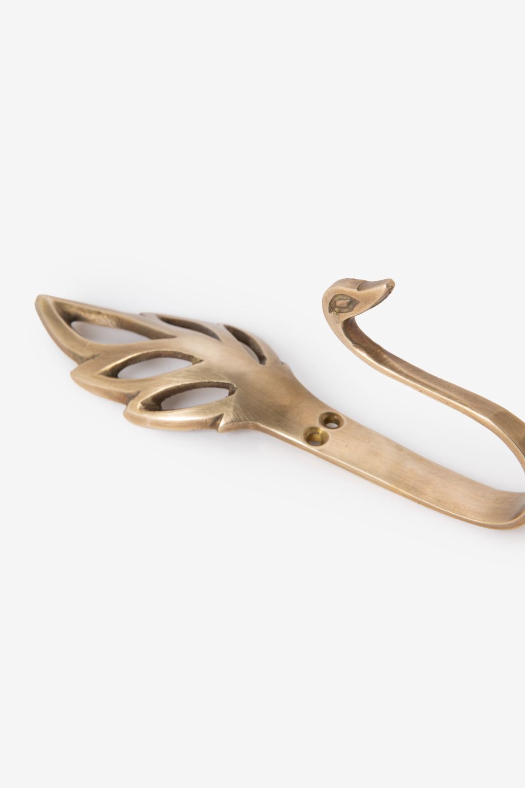 Goldfarbener Haken Schwan
