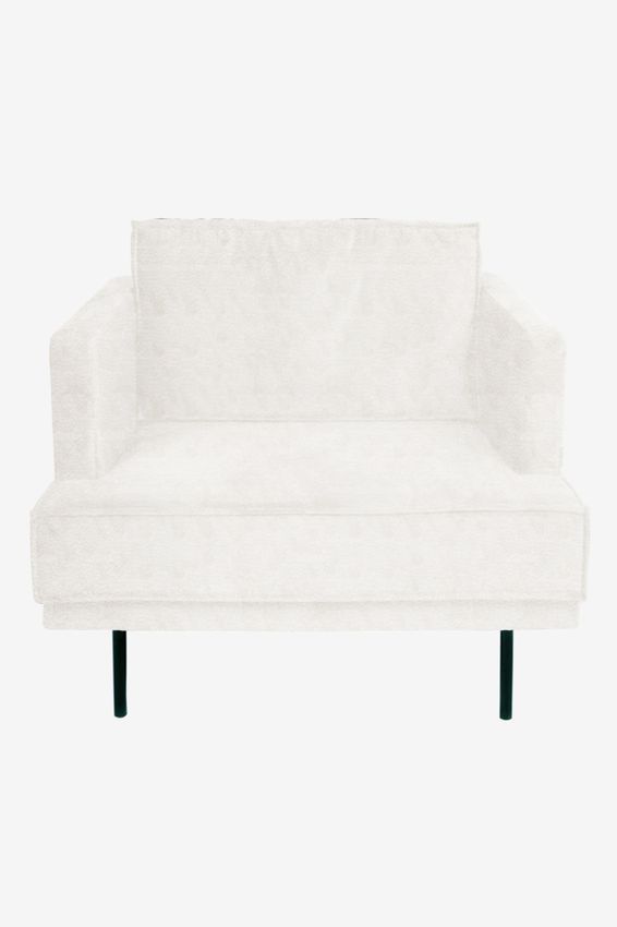 The Duchess loveseat bouclé ecru