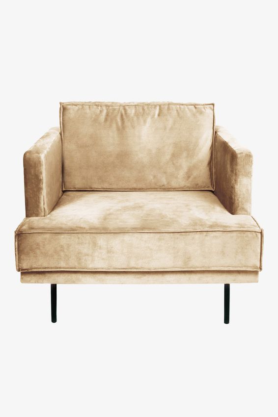 The Duchess Samt-Loveseat - sand