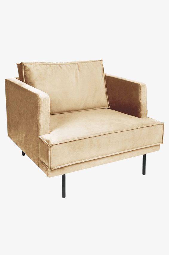 The Duchess Samt-Loveseat - sand