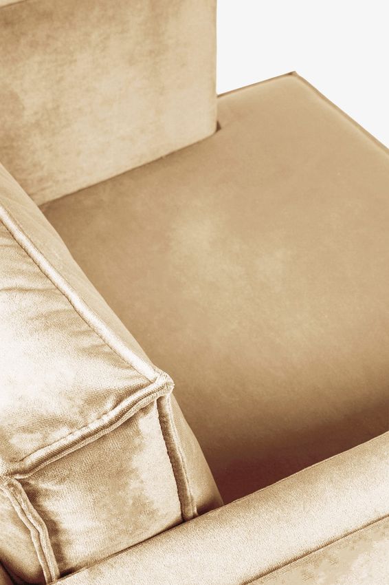 The Duchess Samt-Loveseat - sand