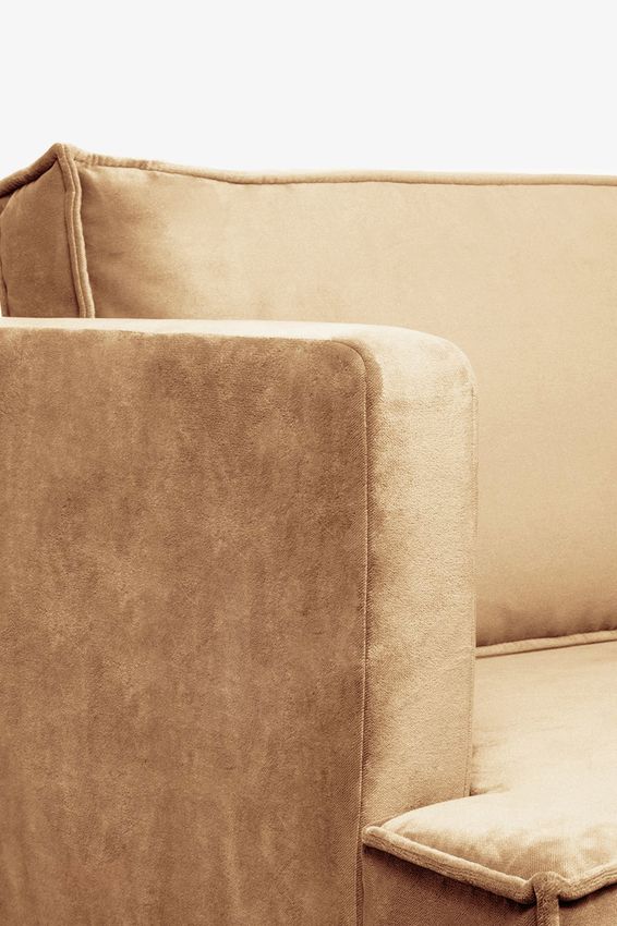 The Duchess Samt-Loveseat - sand