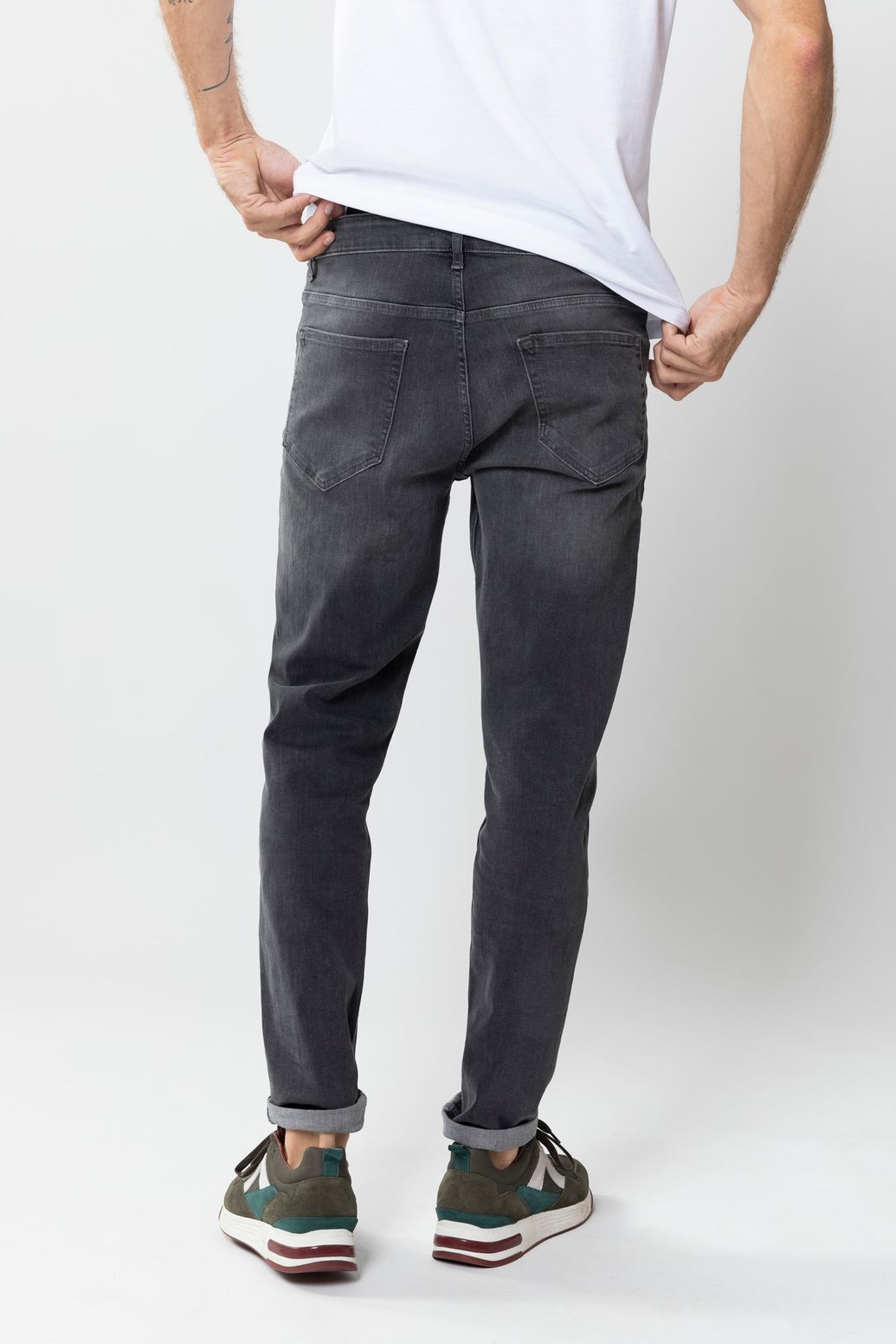 Jeans - dunkelgrau