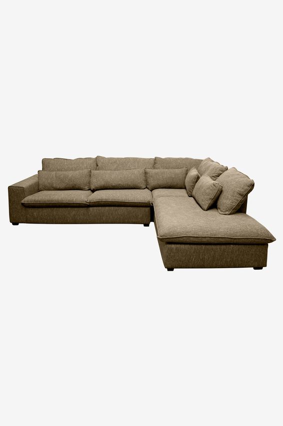 Baron bank 3.5-zits lounge rechts Unit groen melee