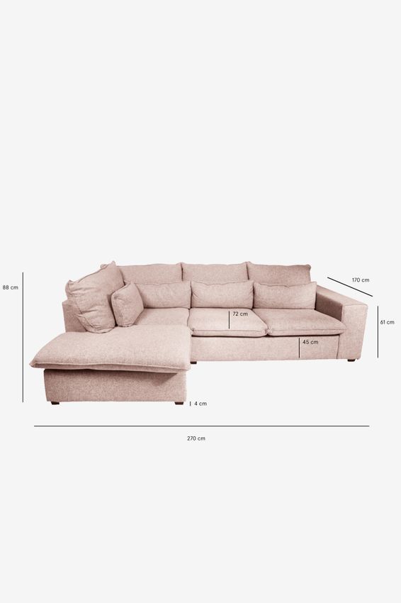 Baron bank 2.5-zits lounge links Baqueira Roze Karamel Melee