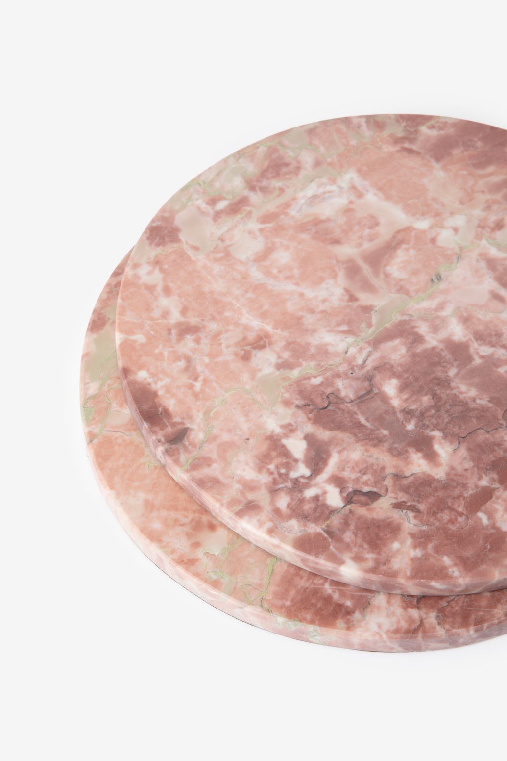 Plateau en marbre - rose