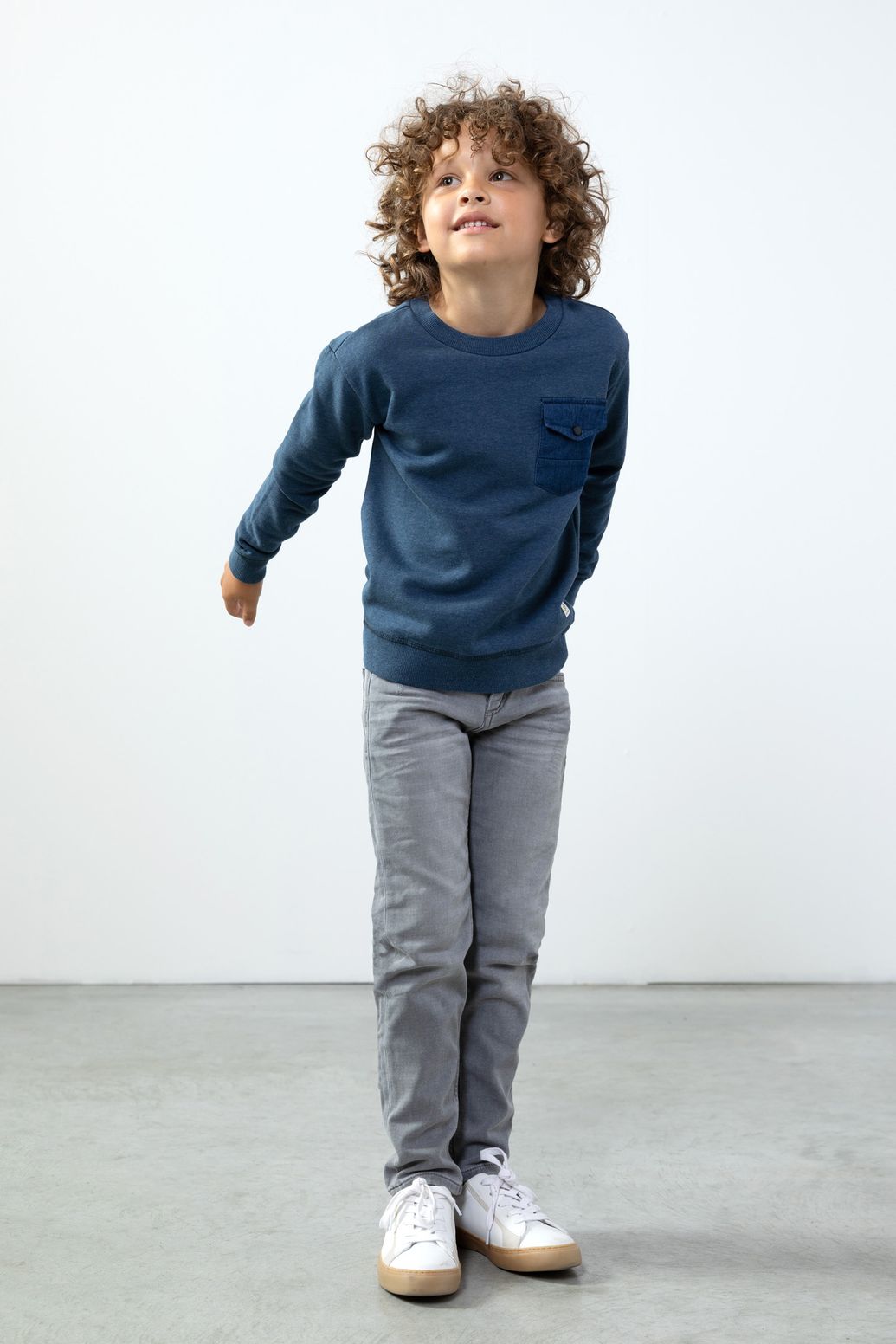 Jean coupe jogger - gris