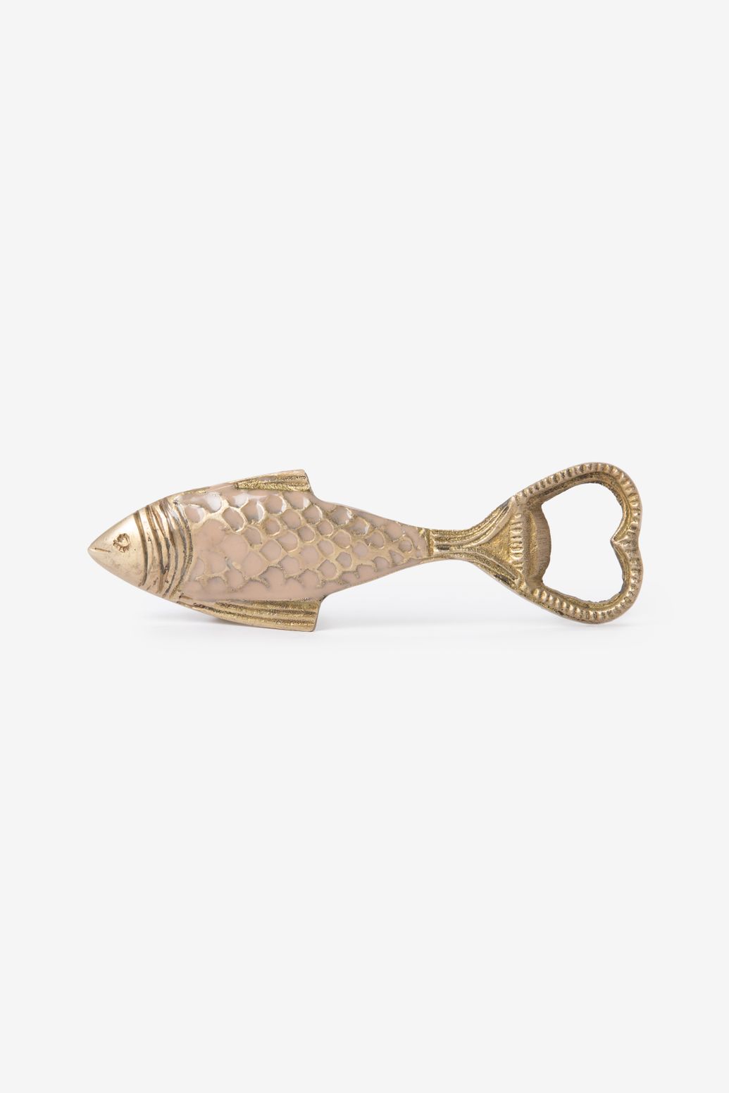 Décapsuleur poisson - doré
