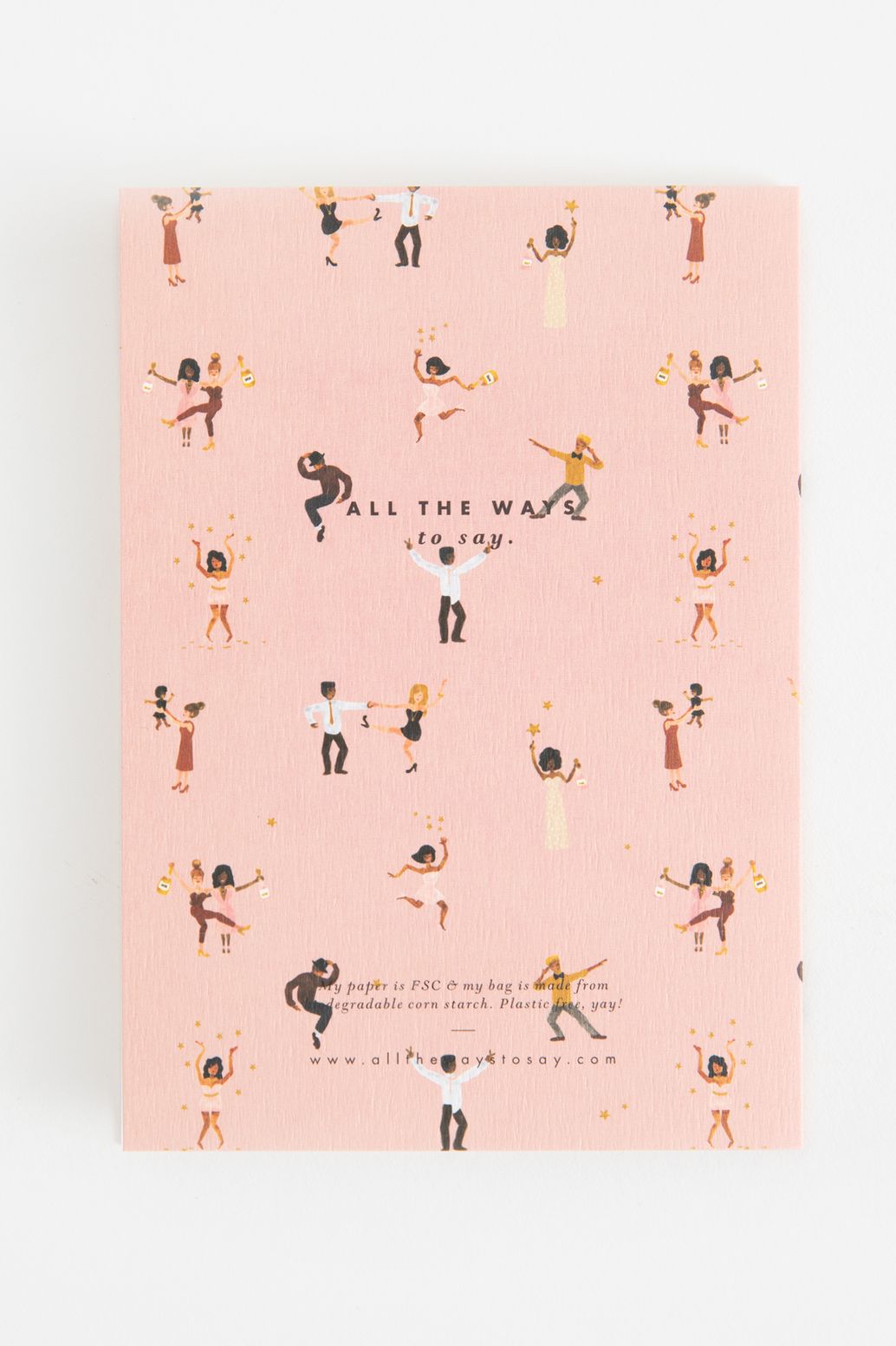 Carte Happy Birthday danseurs