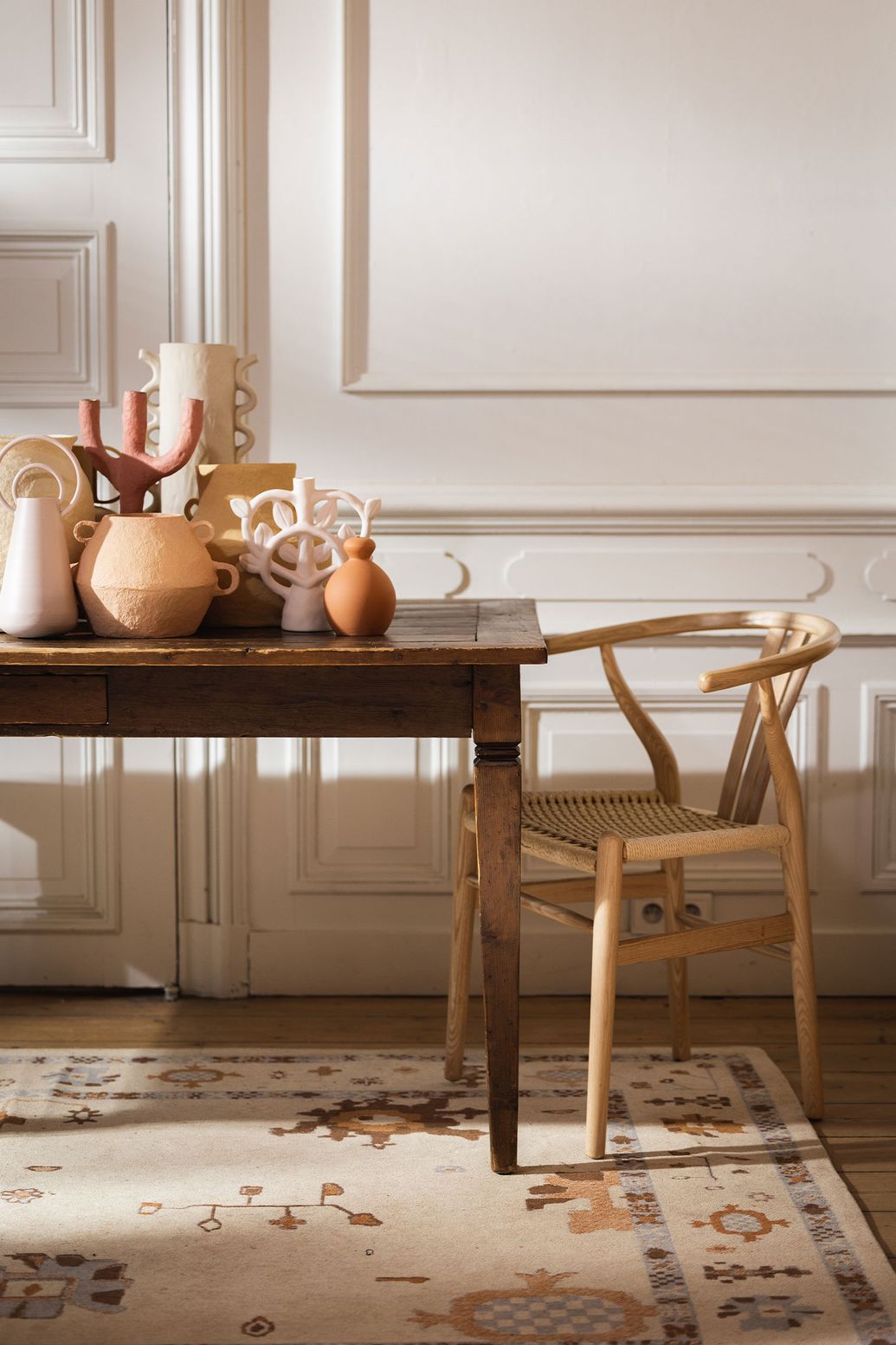 Houten eetkamerstoel Rey