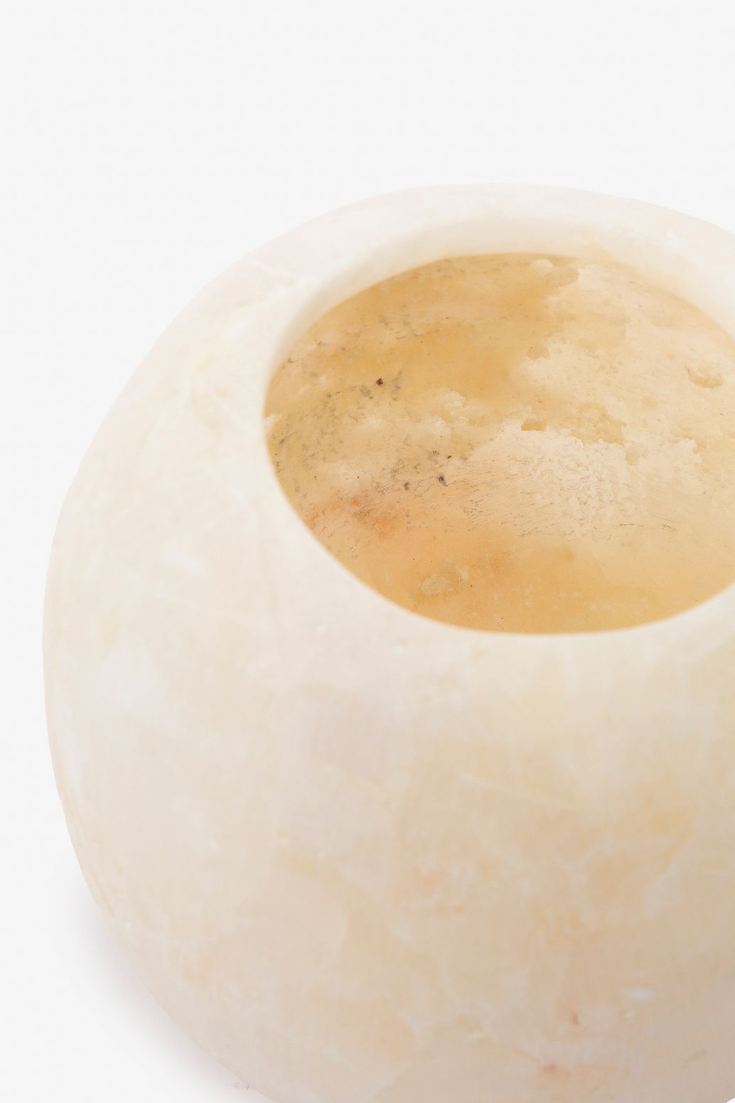 Ecru waxinelichthouder alab