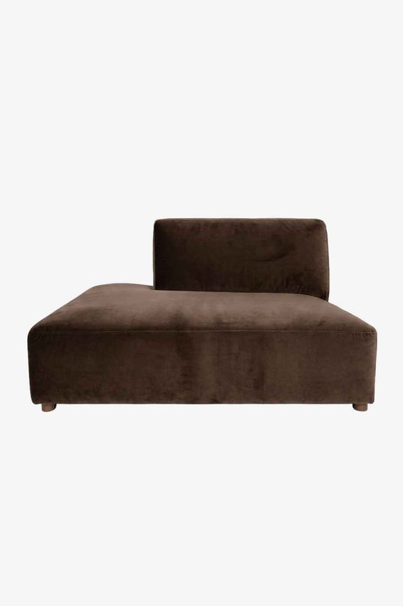 Earl velvet otto longue links Juke Espresso