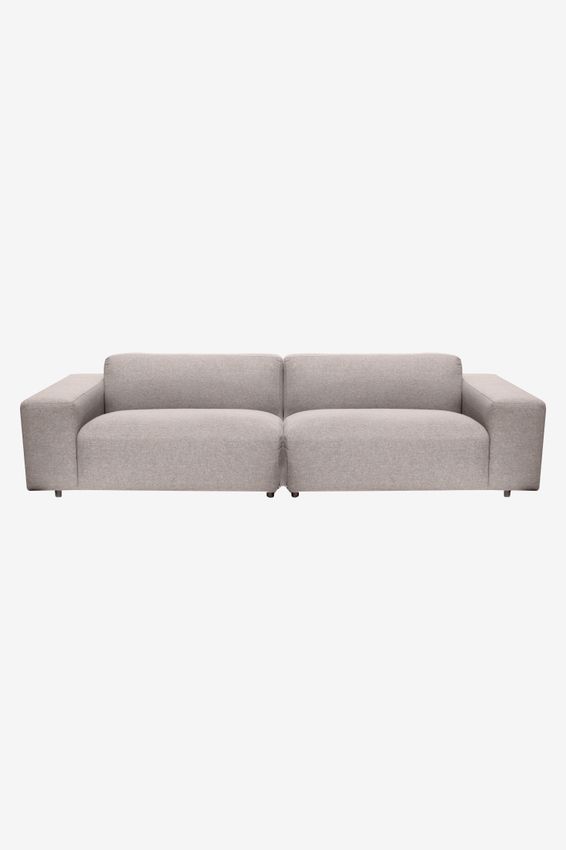King Canapé 3 places - beige argile