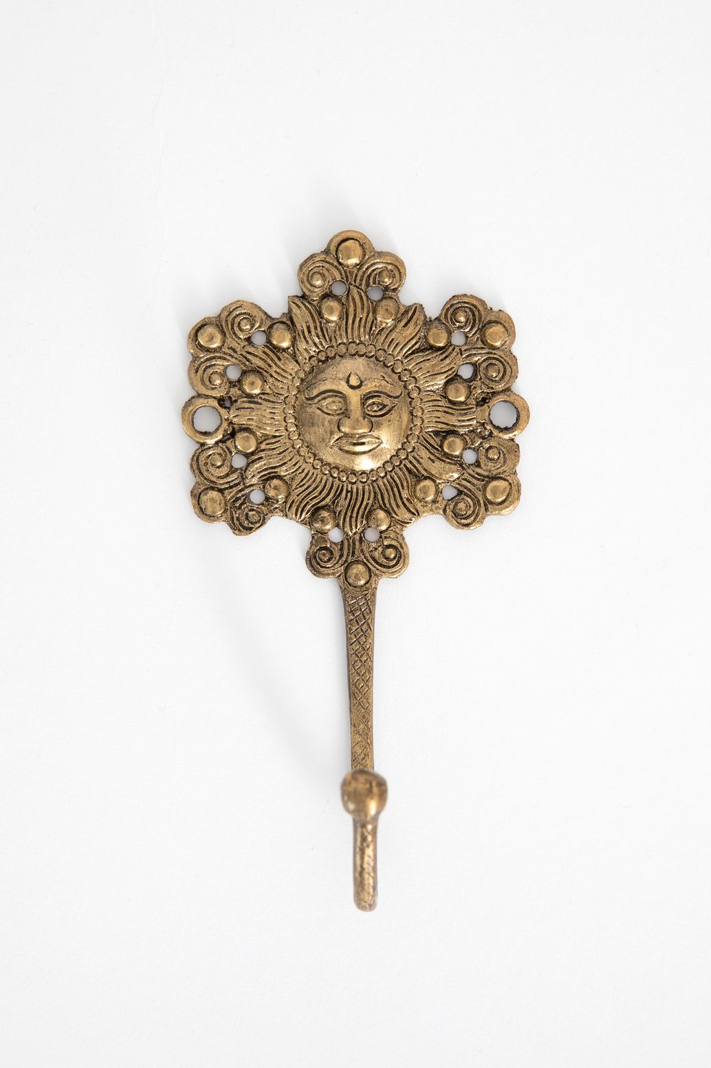 Patère Brass tournesol