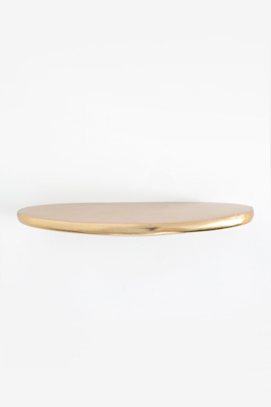 Planche murale en laiton - doré