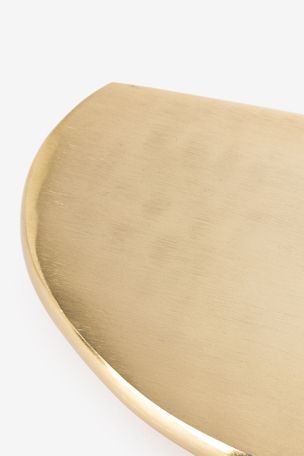 Schwebendes Messingregal small - goldfarben