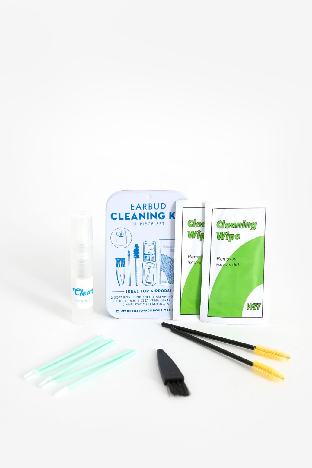 Kikkerland Set de nettoyage bouchons d'oreille