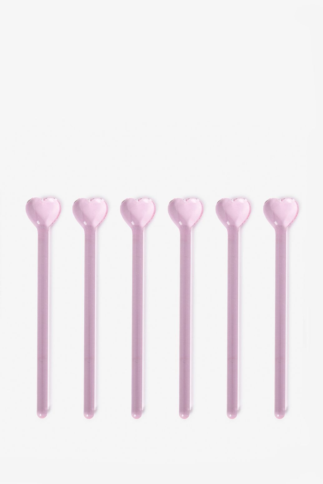 Roze roerstaafje met hartje