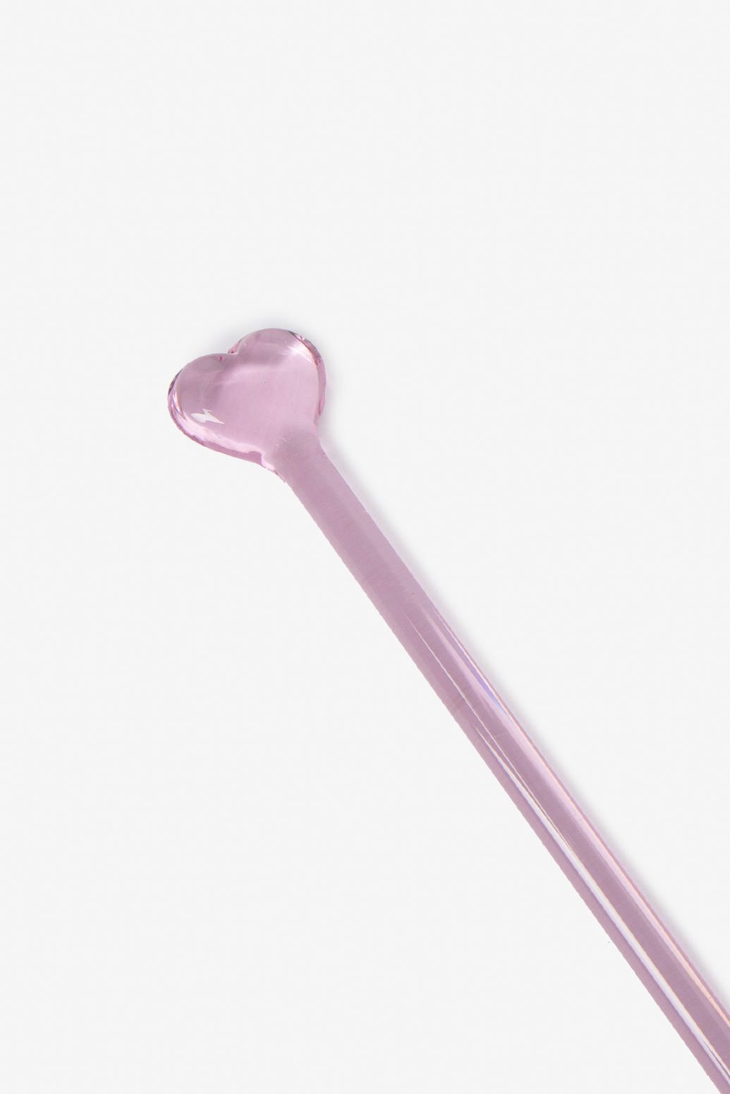 Roze roerstaafje met hartje