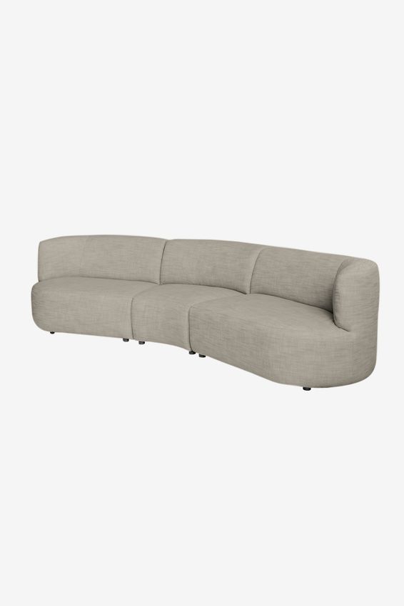 Empress 3,5-zits bank Lucera brown