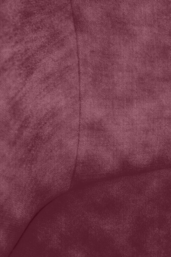 Empress velvet 4-zits bank Juke wine red