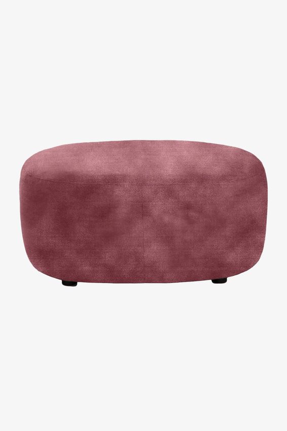 Empress velvet hocker Juke pink