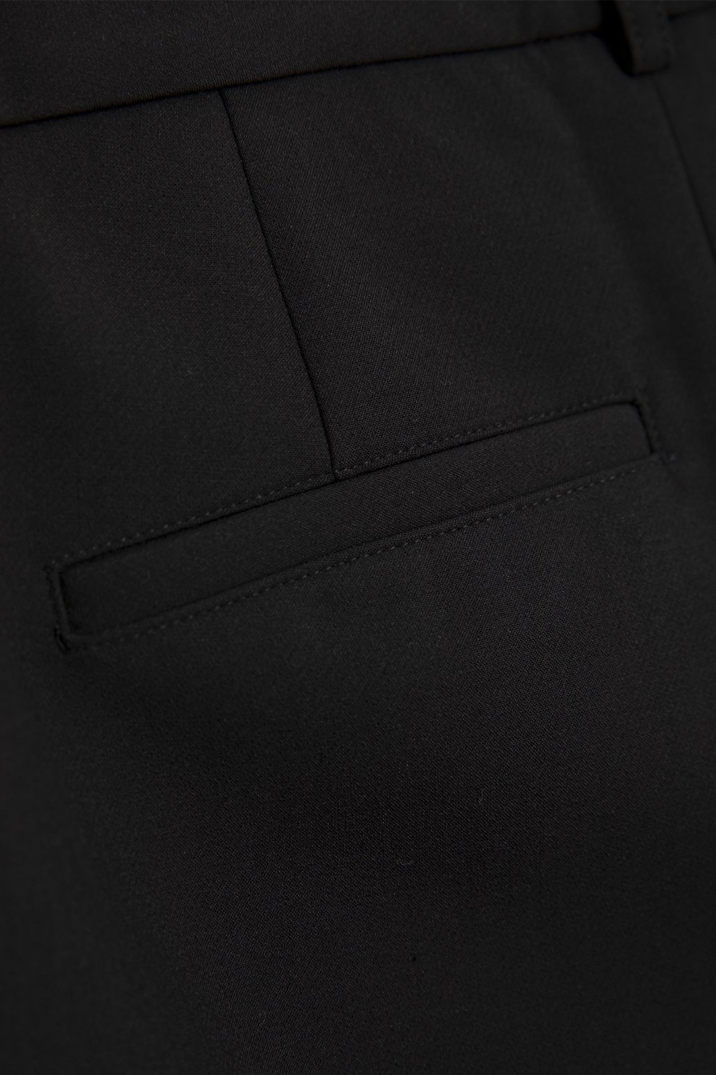 Pantalon coupe droite - noir