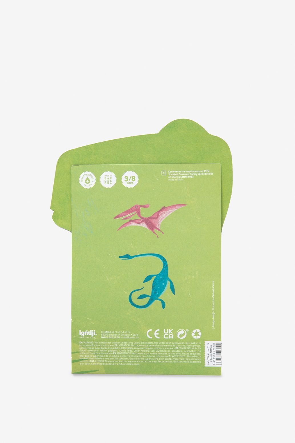 Tatouage Jurassic 10 pièces