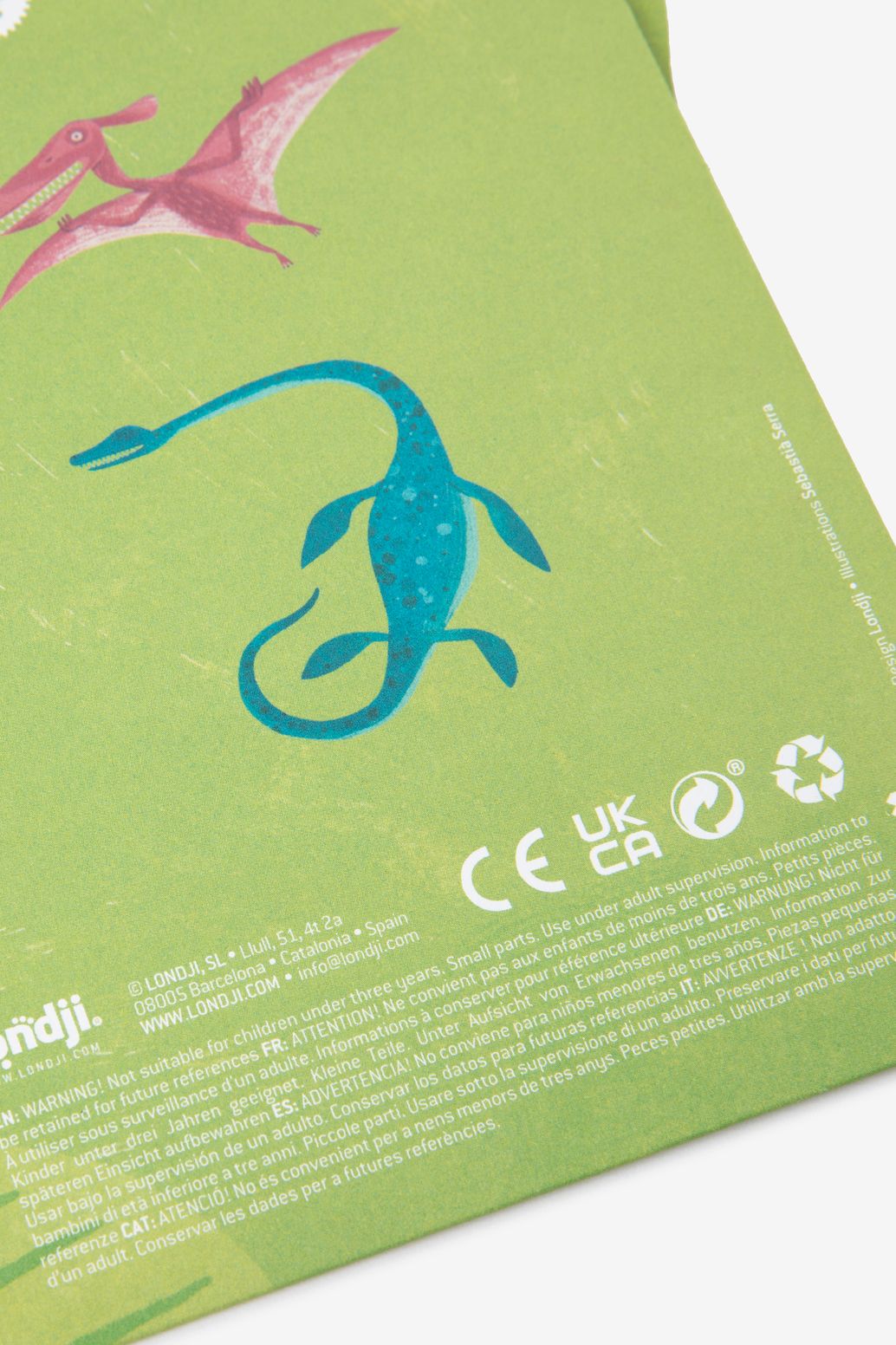 Tatouage Jurassic 10 pièces