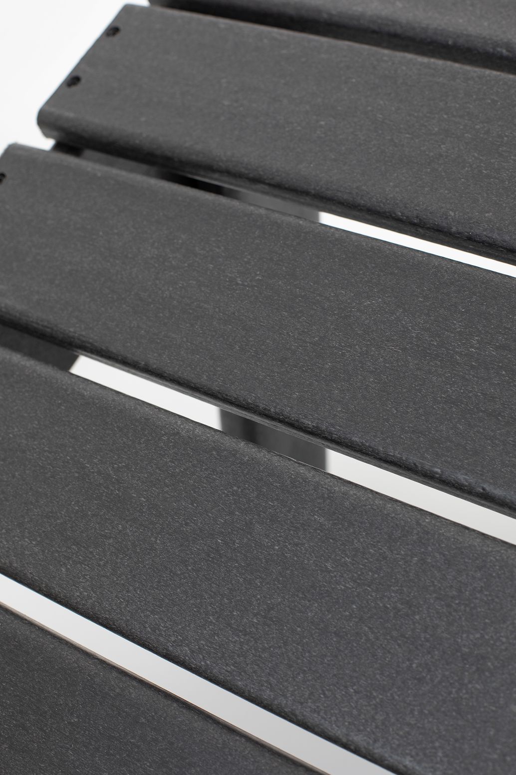 Repose-pieds pour chaise recyclée - noir