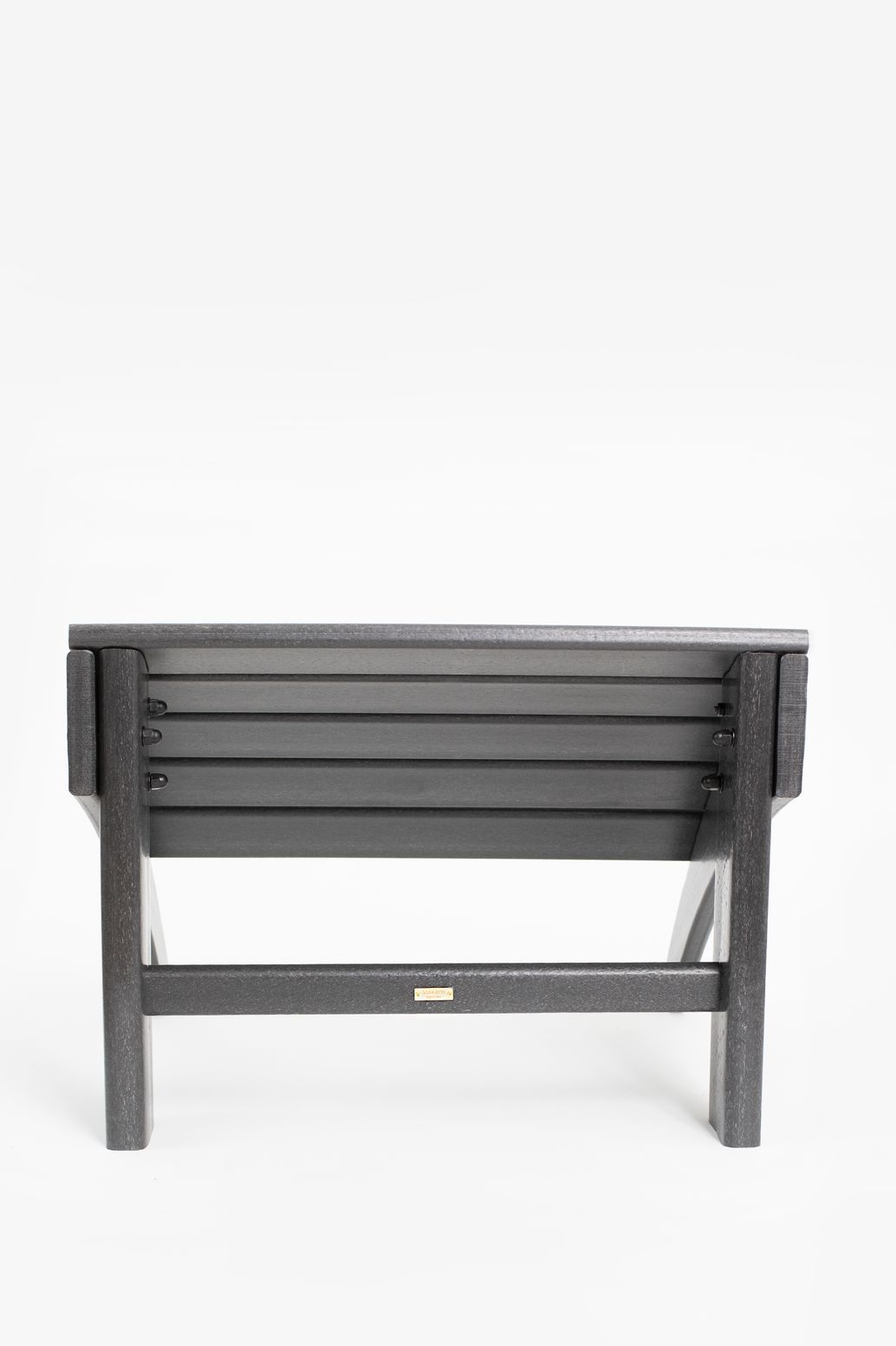 Fußbänkchen Recycle Chair - schwarz