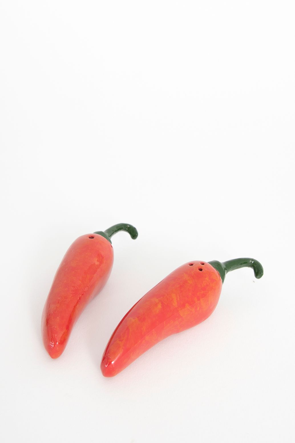 Peper en zout stel chilipepers