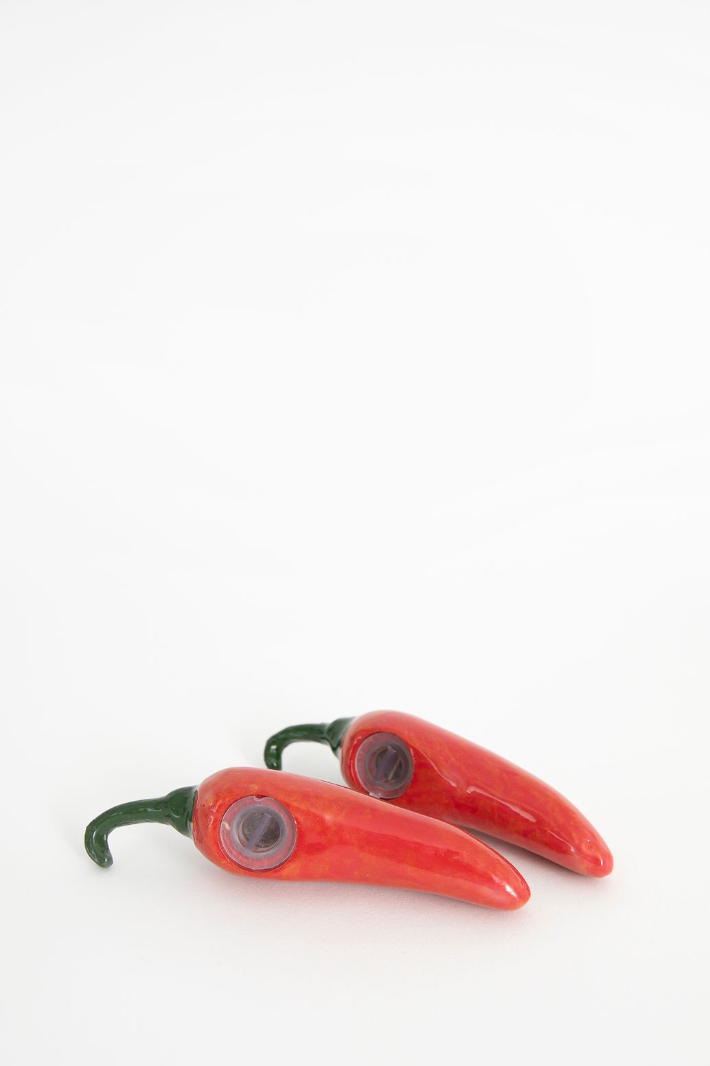 Peper en zout stel chilipepers